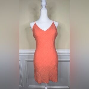 Jen’s Pirate Booty Coral Spaghetti Strap Sundress Size XS